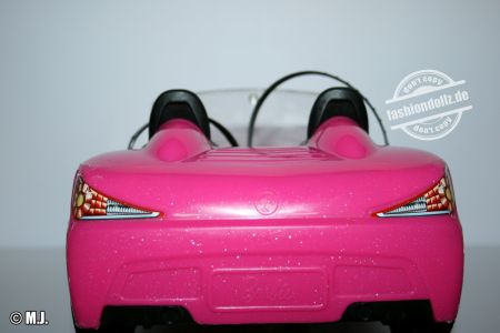 2016 Barbie Glam Convertible Car DJR55