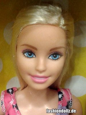 2017 Standard Fashion Barbie, Floral Dress, blonde DVX89
