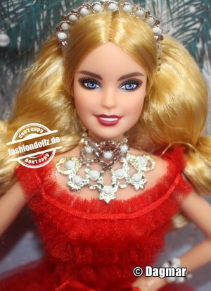 2018 Holiday Barbie, blonde - 30th Anniversary #FRN69