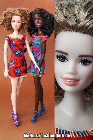2019 Standard Fashion Barbie, Floral Dress GBK95
