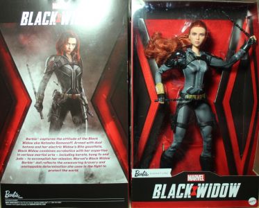2020 Black Widow Barbie #            GLY31