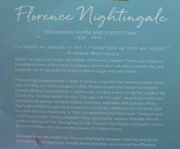 2020 Florence Nightingale Barbie, Inspiring Women #  GHT87