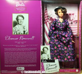 2021 Barbie Inspiring Women - Eleanor Roosevelt #           GYH03