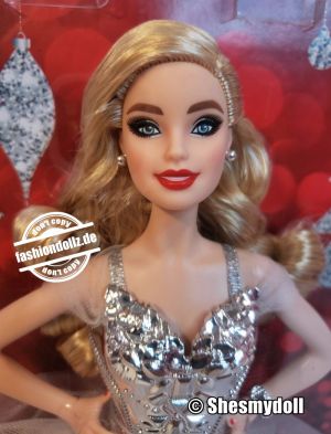 2021 Holiday Barbie, blonde #GXL21