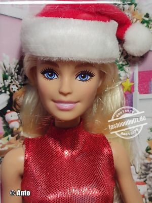 2022 Holiday - Santa Barbie, blonde HJG72