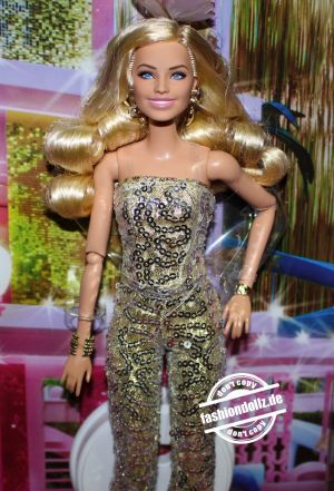2023 Barbie The Movie - Barbie in Disco Jumpsuit #        HPJ99