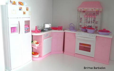 Barbie Pretty Folding Küche Mattel 1996 Bild #01