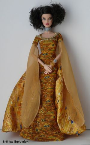 Gustav Klimt Barbie Bild #05