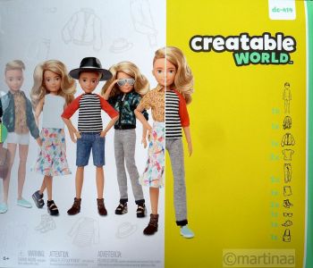 Mattel Creatable World Kid Charakter 414, Deluxe Set ds-414