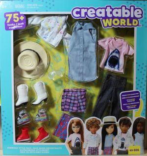 Mattel Creatable World, Fashion Pack es-8  26