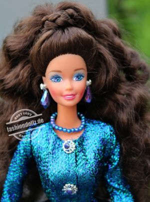 1997 Sapphire Sophisticate Barbie #16692