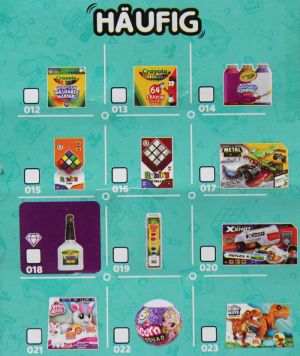 ZURU - 5 Surprise, Toy Mini Brands, Sammel-Guide 012-023
