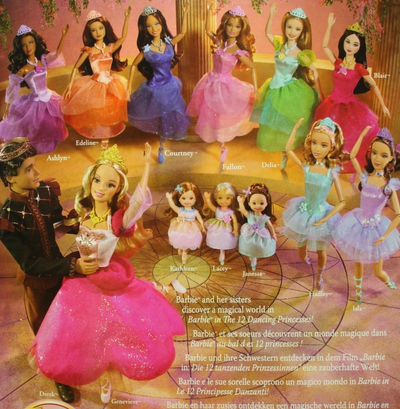 2006 Barbie and the 12 Dancing Princesses