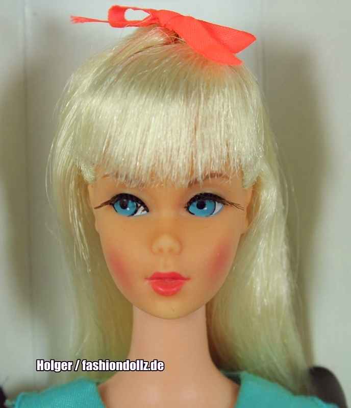 1967 Twist 'n Turn Barbie, blonde (platin) #1160 