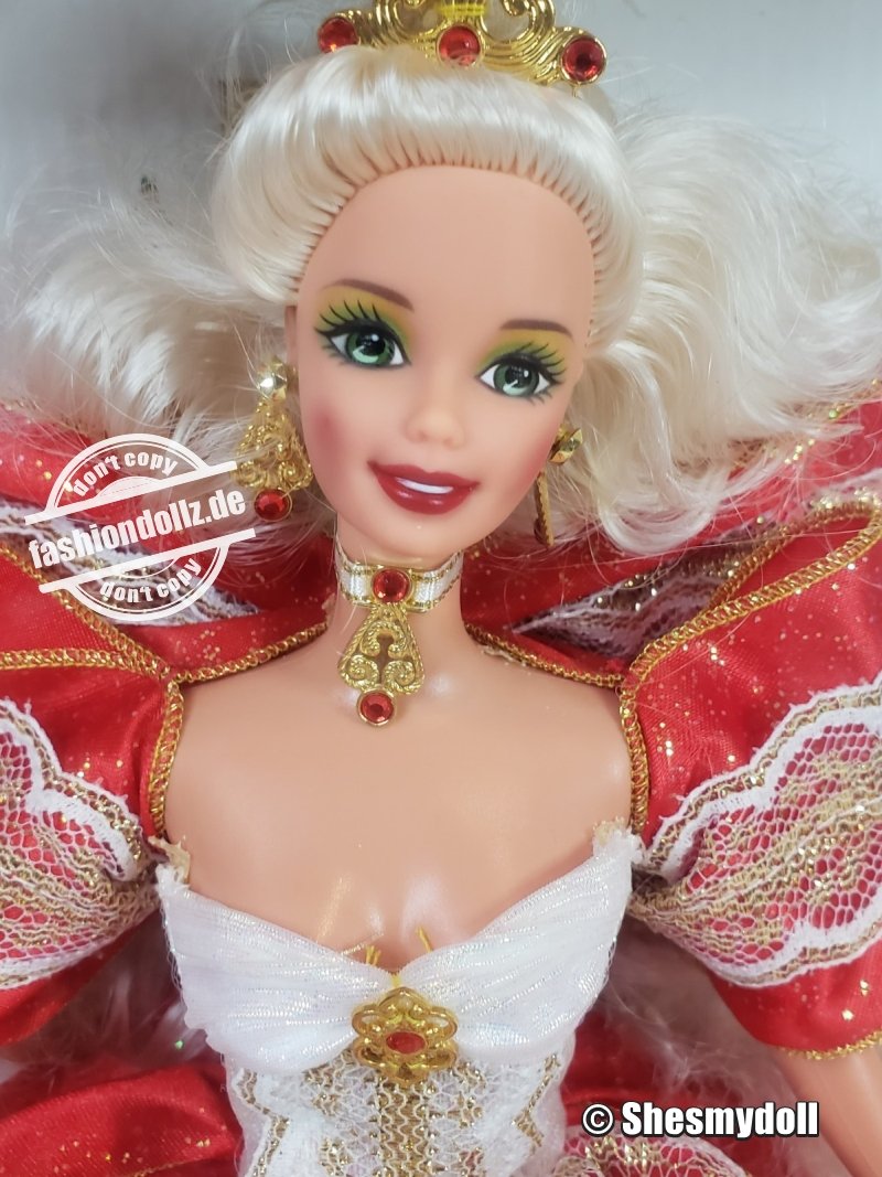 1997 Happy Holidays Barbie blonde, #17832