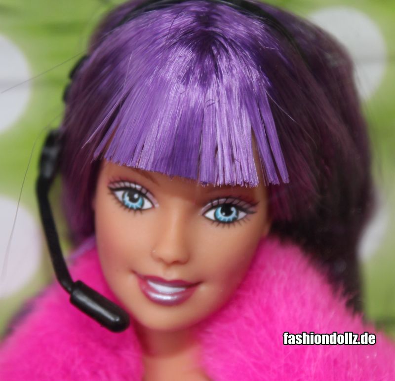 2001 Jam 'n Glam Barbie, wechselbare Haarfarbe violet #50257