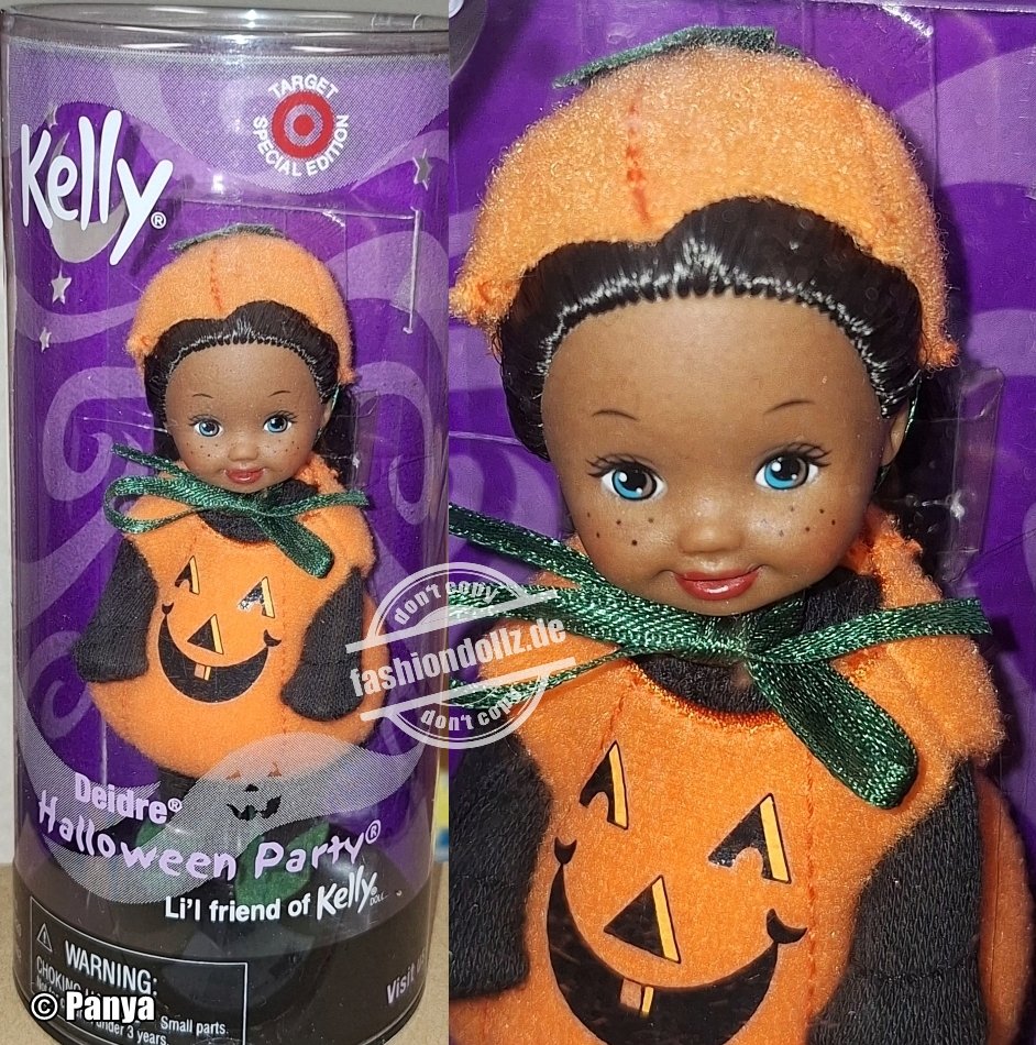 2001 Halloween Party - Deidre is a Pumpkin! #28310