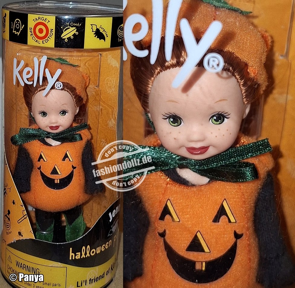 2001 Halloween Party - Jenny is a Pumpkin! #28308