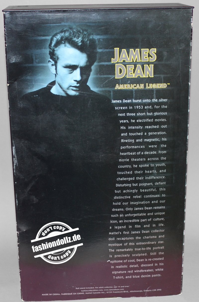 2001 James Dean, Hollwood Legends #27786