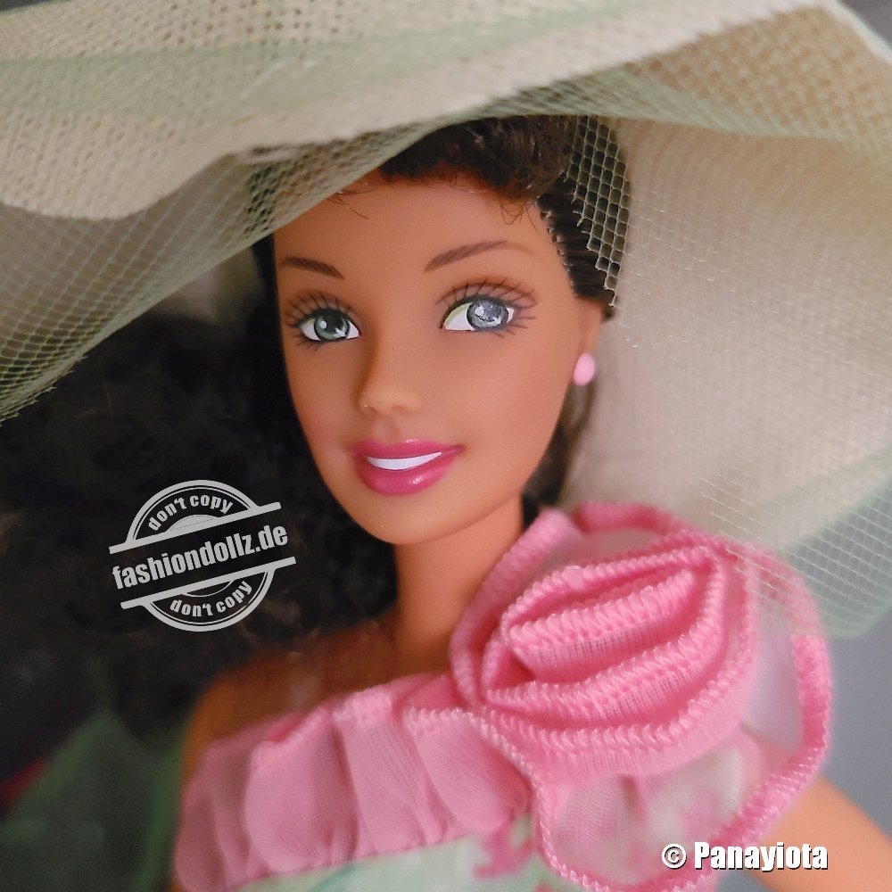 2001 Simply Charming Barbie, brunette #54243