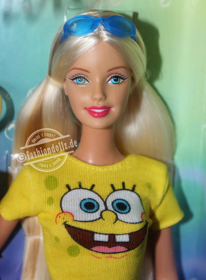 2003 Barbie loves Spongebob Squarepants #B2993