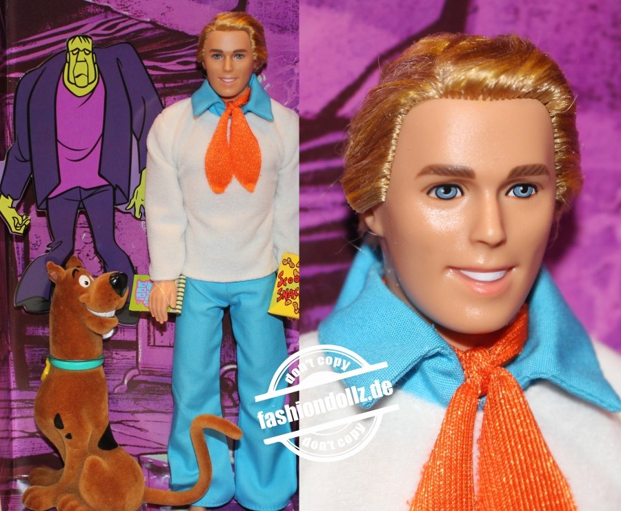 2002 Scooby-Doo! Ken as Fred #B3284 