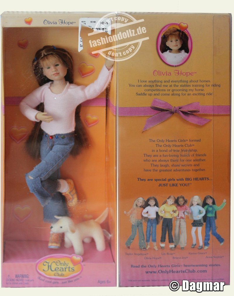 2004 Only Hearts Club - Premier Edition with Pets #00103 Olivia Hope