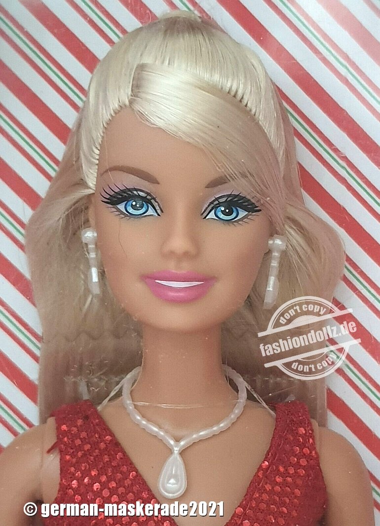2008 Holiday Scene Barbie P8790