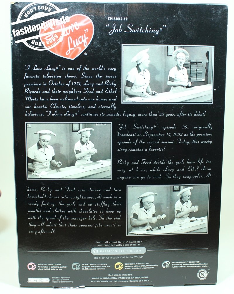 2008 I love Lucy - Job Switching (Lucy & Ethel Set) # 21268