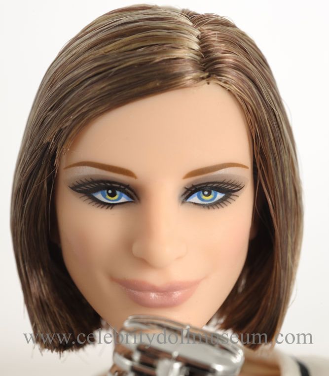 The Barbra Streisand celebrity doll portrays her as herself a singer