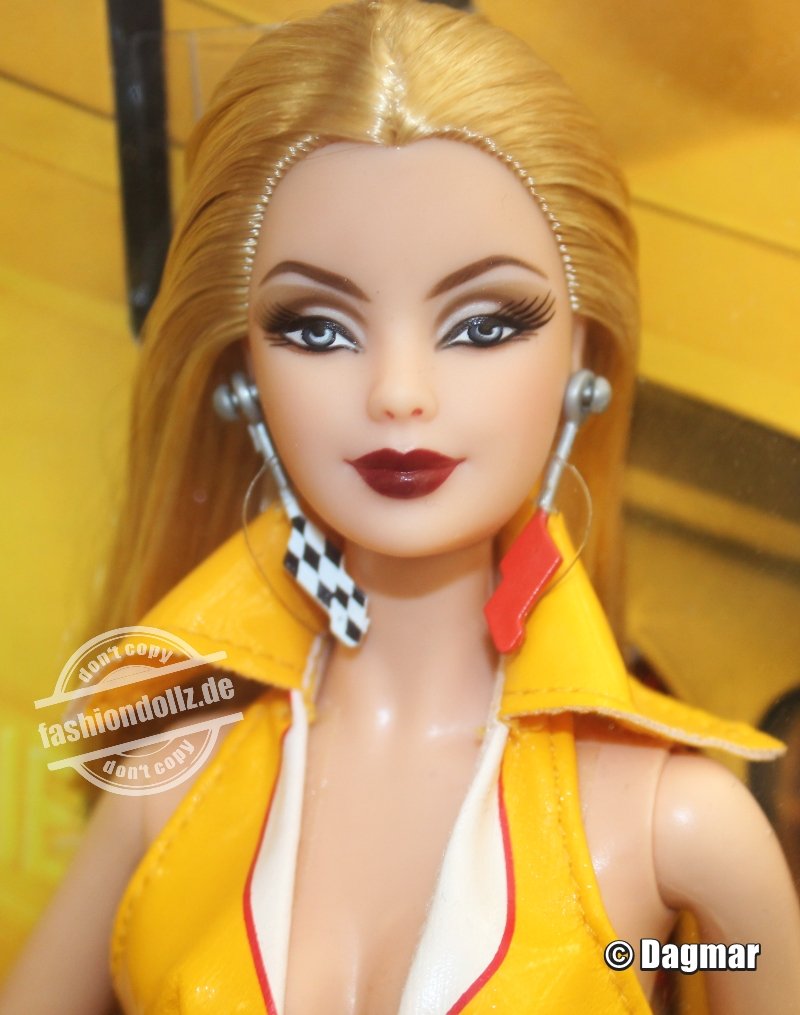 2009 American Favorites Collection - Corvette Barbie, radiant yellow #N4984