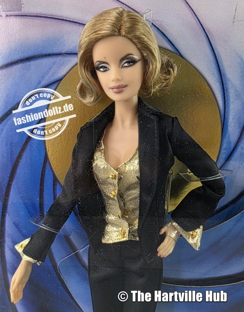 2009 Goldfinger Pussy Galore Barbie - James Bond 007 #R4465