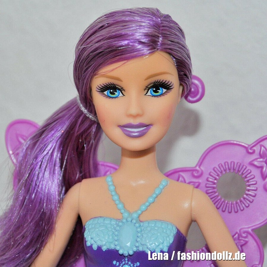 2011 Barbie A Fairy Secret - purple fairy T7353