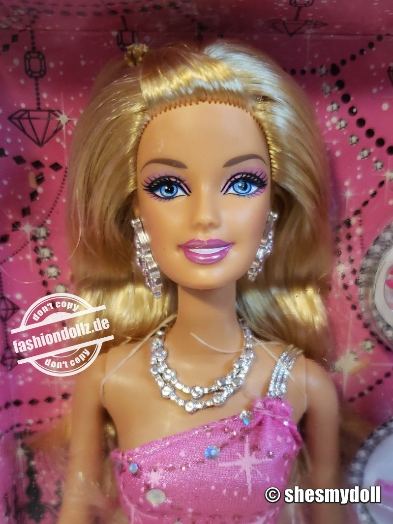2012 Shining of Fashion Glitz Barbie, blonde #V8936 Target Exclusive