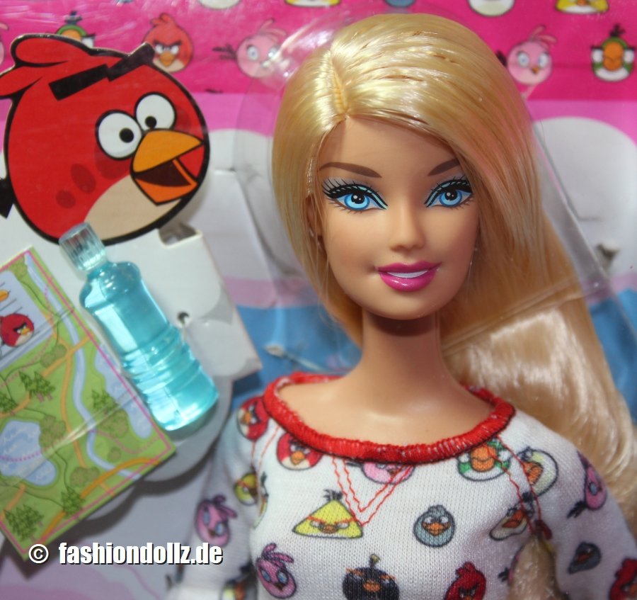 2013 Barbie loves Angry Birds Y8721