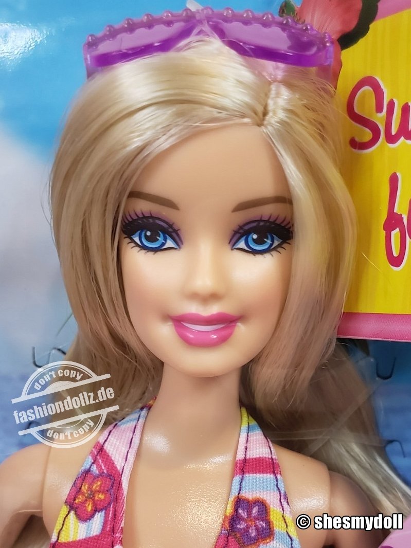 2013 Life in the Dreamhouse - Surfing Fun Barbie & Stacie #CBR15