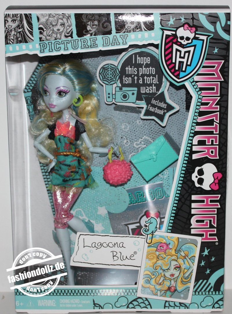 2013 Monster High Picture Day Lagoona Blue #Y7698