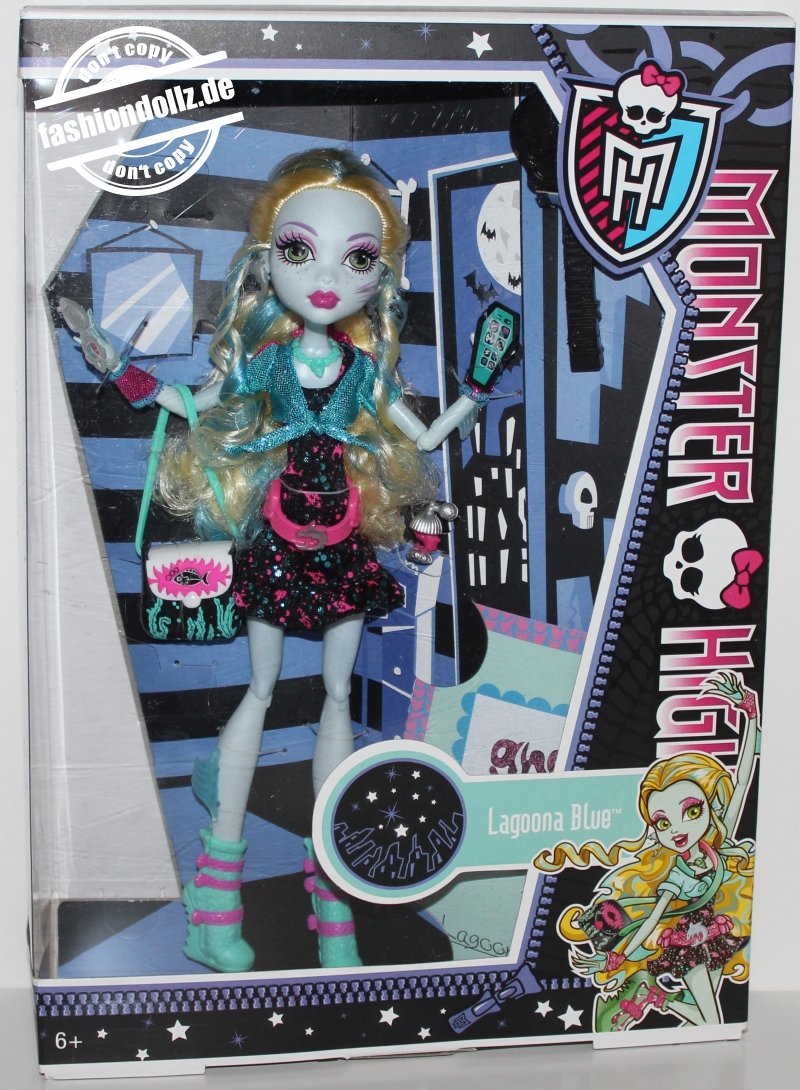 2013 Monster High Ghouls Night Out - Lagoona Blue #BBC11