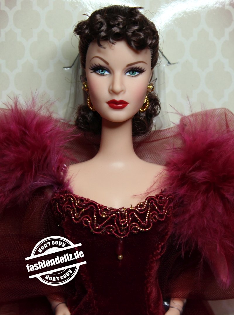 2013 Gone with the wind, Scarlett O'Hara Barbie # BDH19 (Gold Label)