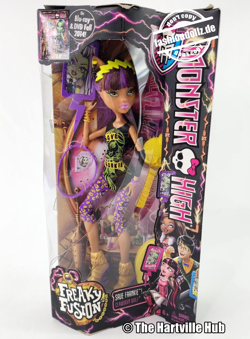 2014 Freaky Fusion – Save Frankie! Clawdeen Wolf #CBX39