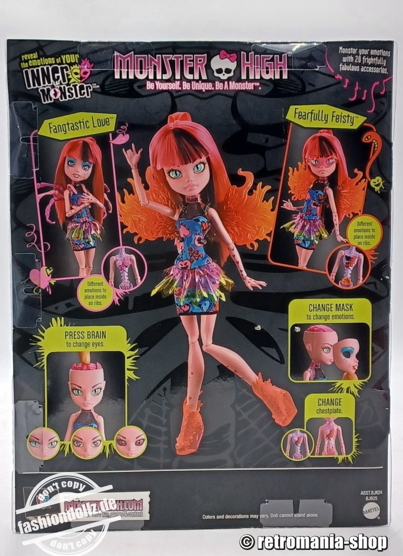 2014 Monster High - Inner Monster (Fangtastic Love & Fearfully Feisty)  #BJR25