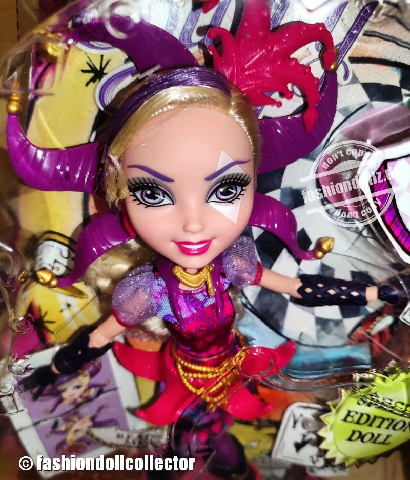 2015 Monster High Way Too Wonderland Courtly Jester DHD78