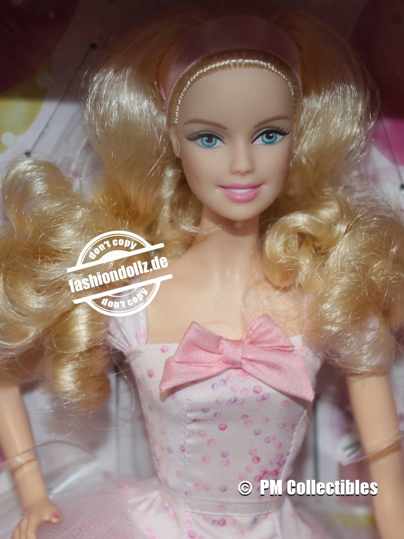 2016 Birthday Wishes Barbie, blonde DGW29