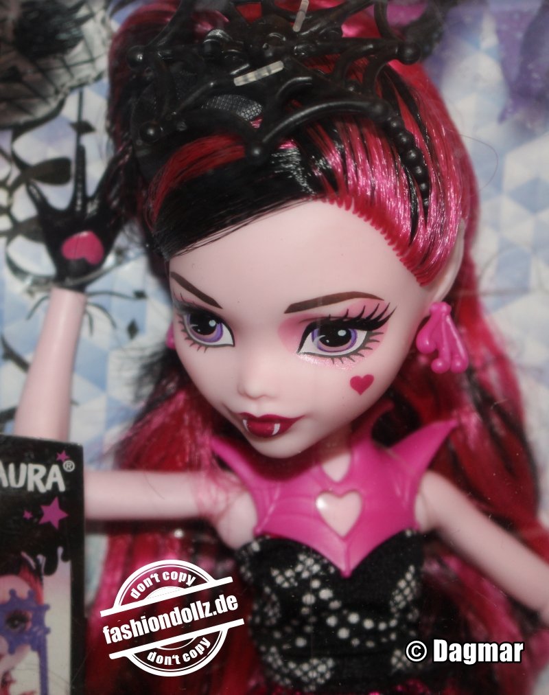2016 Monster High - Welcome to Monster High – Photo Booth Ghouls Draculaura #DNX33