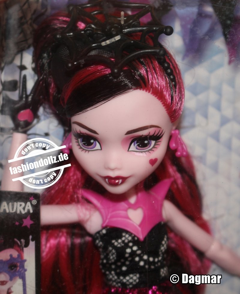 2016 Monster High - Welcome to Monster High – Photo Booth Ghouls Draculaura #DNX33