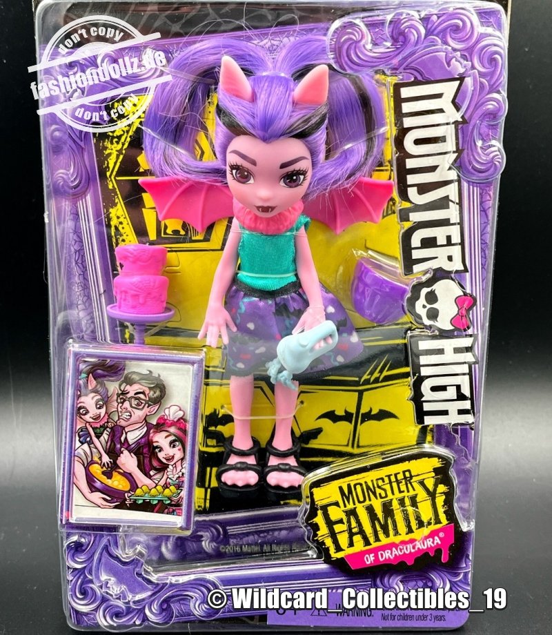 2017 Monster High - Fangelica, Monster Family of Draculaura #FCV68