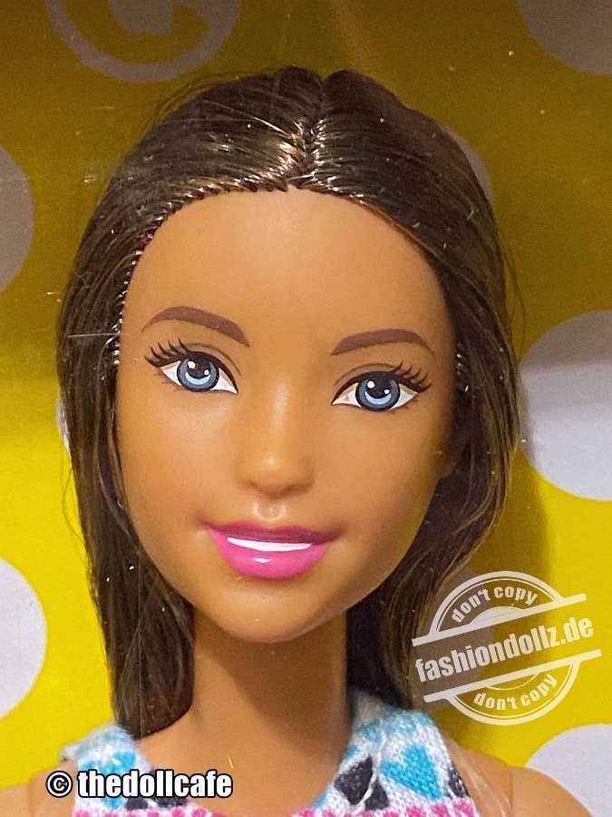 2018 Standard Fashion Barbie, brunette, ethnic dress