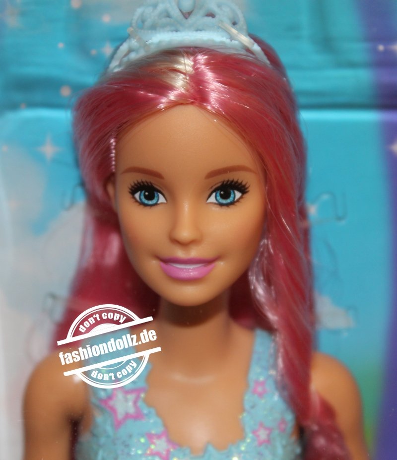 2019 Dreamtopia Princess Barbie, Hairplay #FXR94