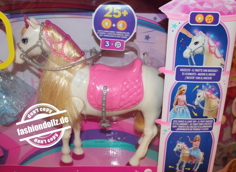2020 Barbie: Princess Adventure - Prance & Shimmer Horse #GML79
