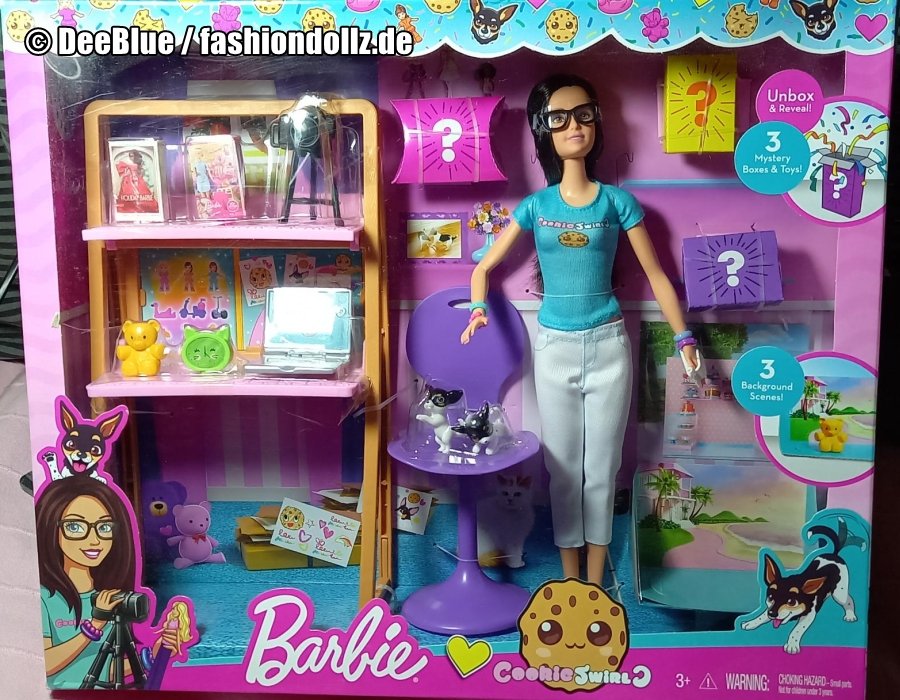 2020 Cookie Swirl C Barbie Playset # GLJ38